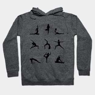 Yoga poses Hoodie